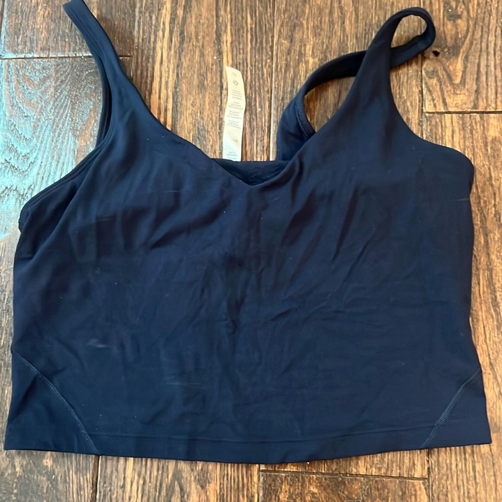 COPY - LULULEMON Cropped Tank Top Sports bra sz 10